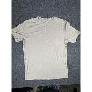 Vuori Shirt Mens Large Short Sleeve Crewneck Inspire Happiness Soft Blend Tee